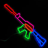 M4A1-S Imminent Danger Rifle Neon Light Wall Decor - Tophatter Daily Deals