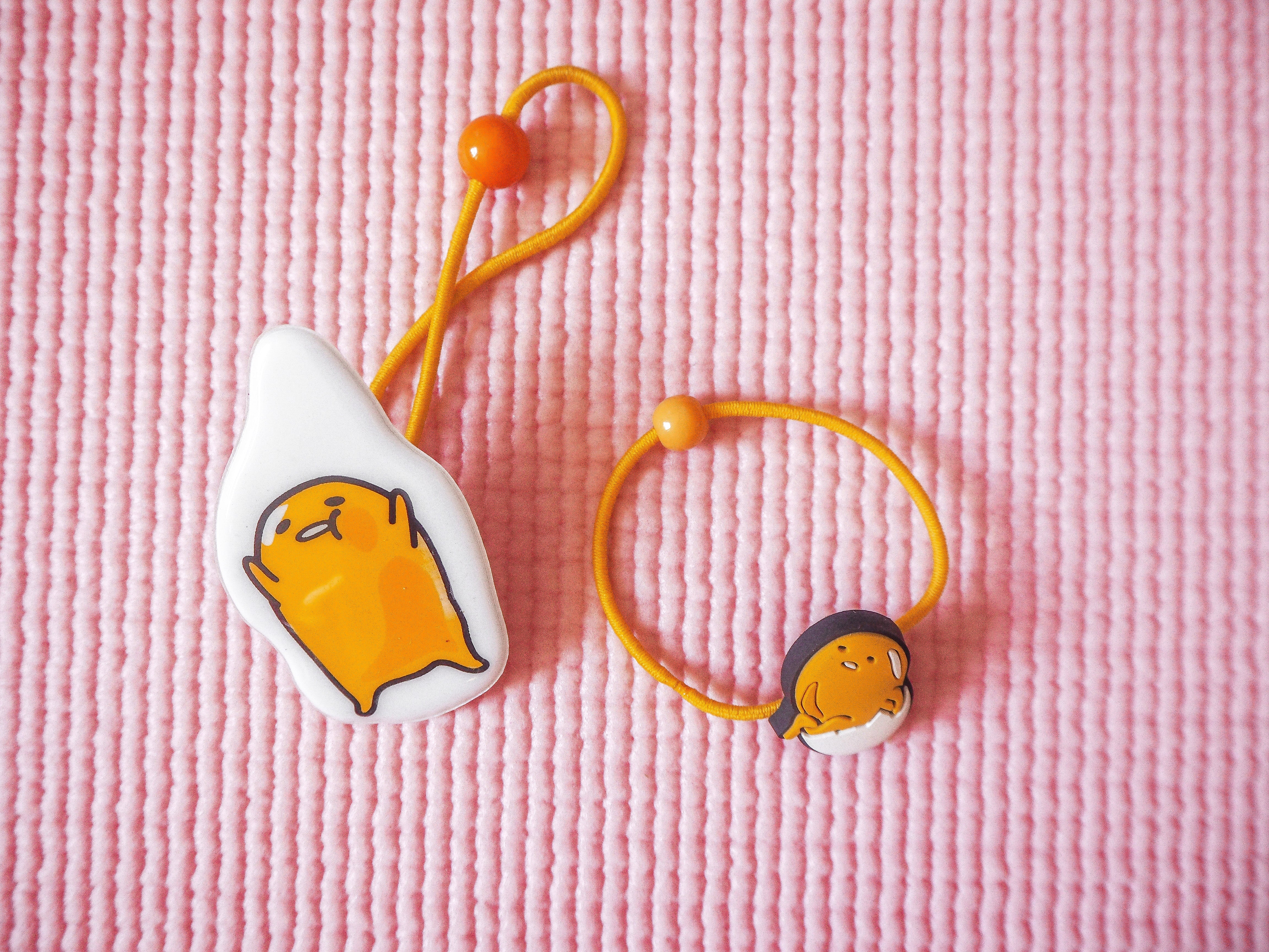 Gudetama Hair Bands Hair Ties Accessories Lazy Egg Japan - Tophatter Daily Deals