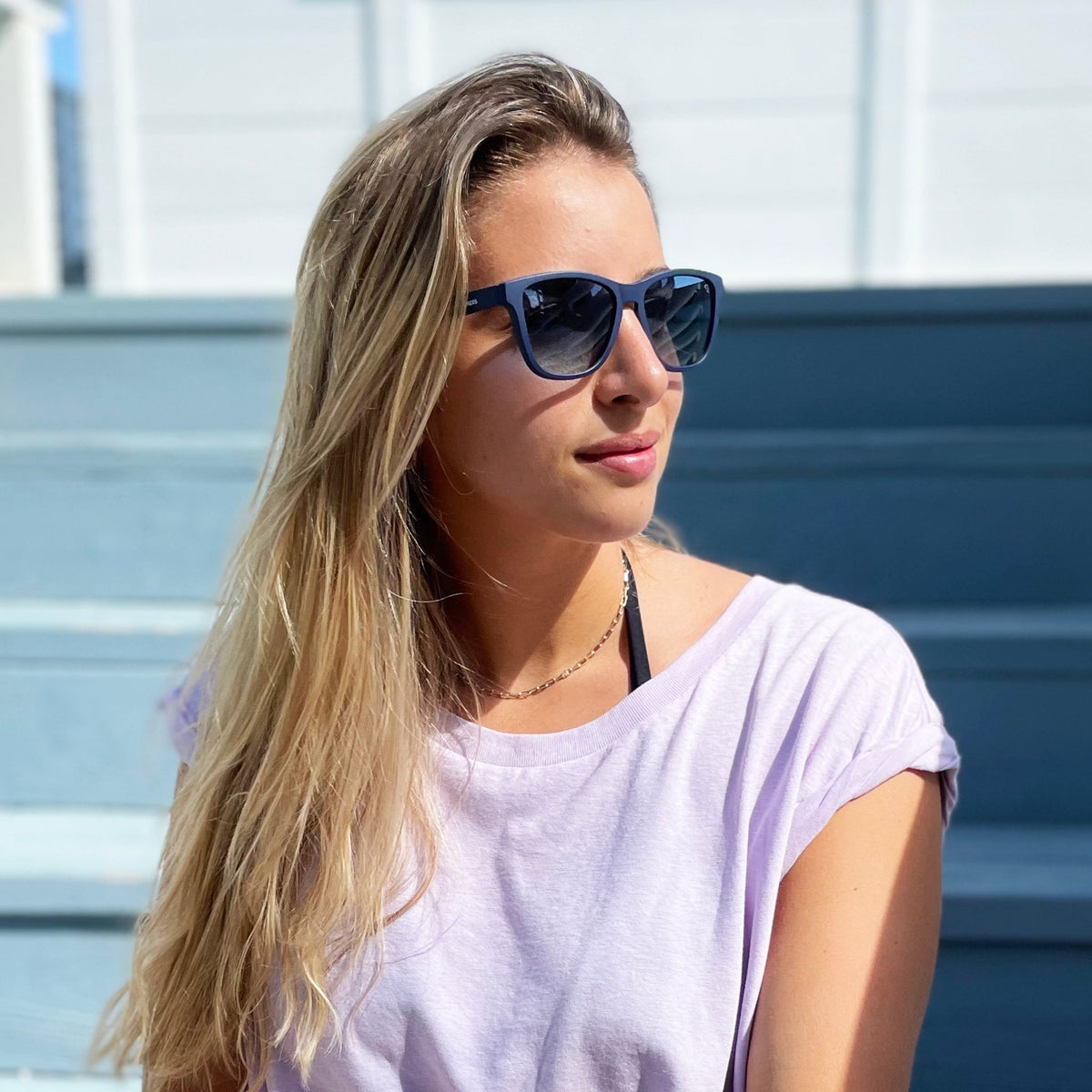 Biscayners Sonesta Blue Sunglasses Sunglasses - Tophatter Daily Deals