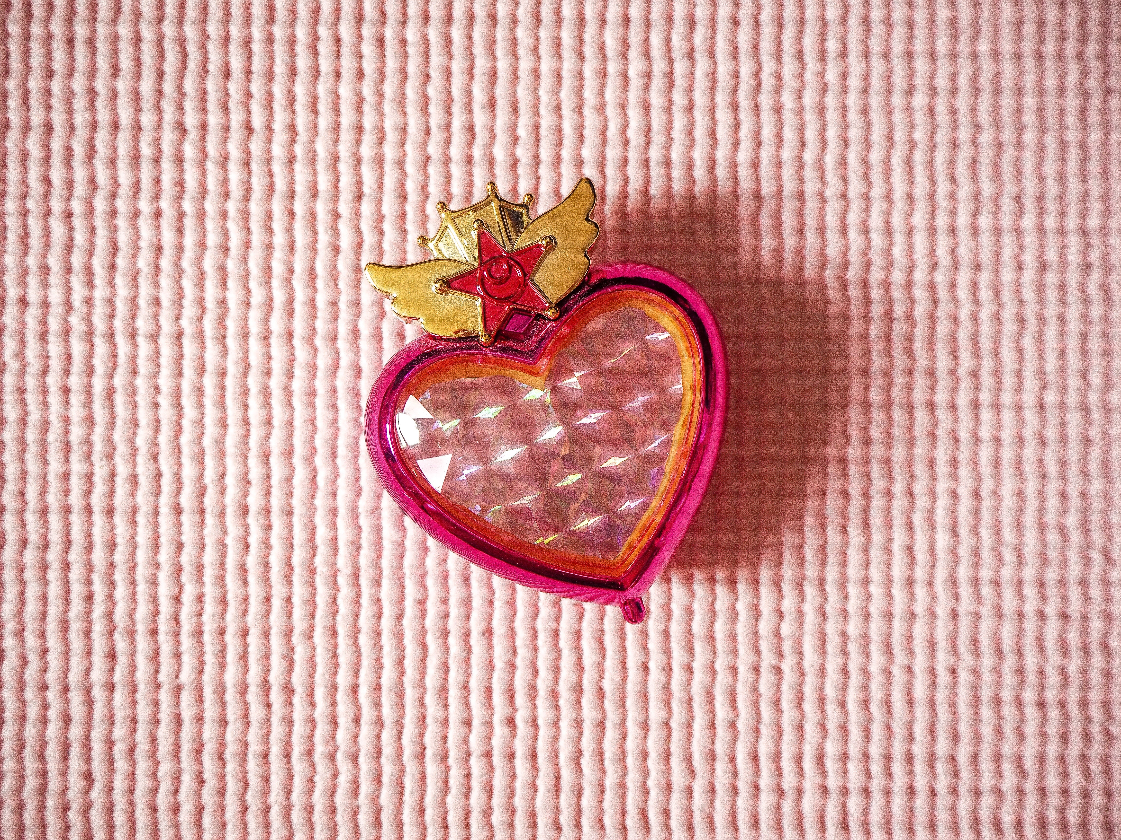 Sailor Moon Crisis Moon Compact Pink Heart Mythical - Tophatter Daily Deals