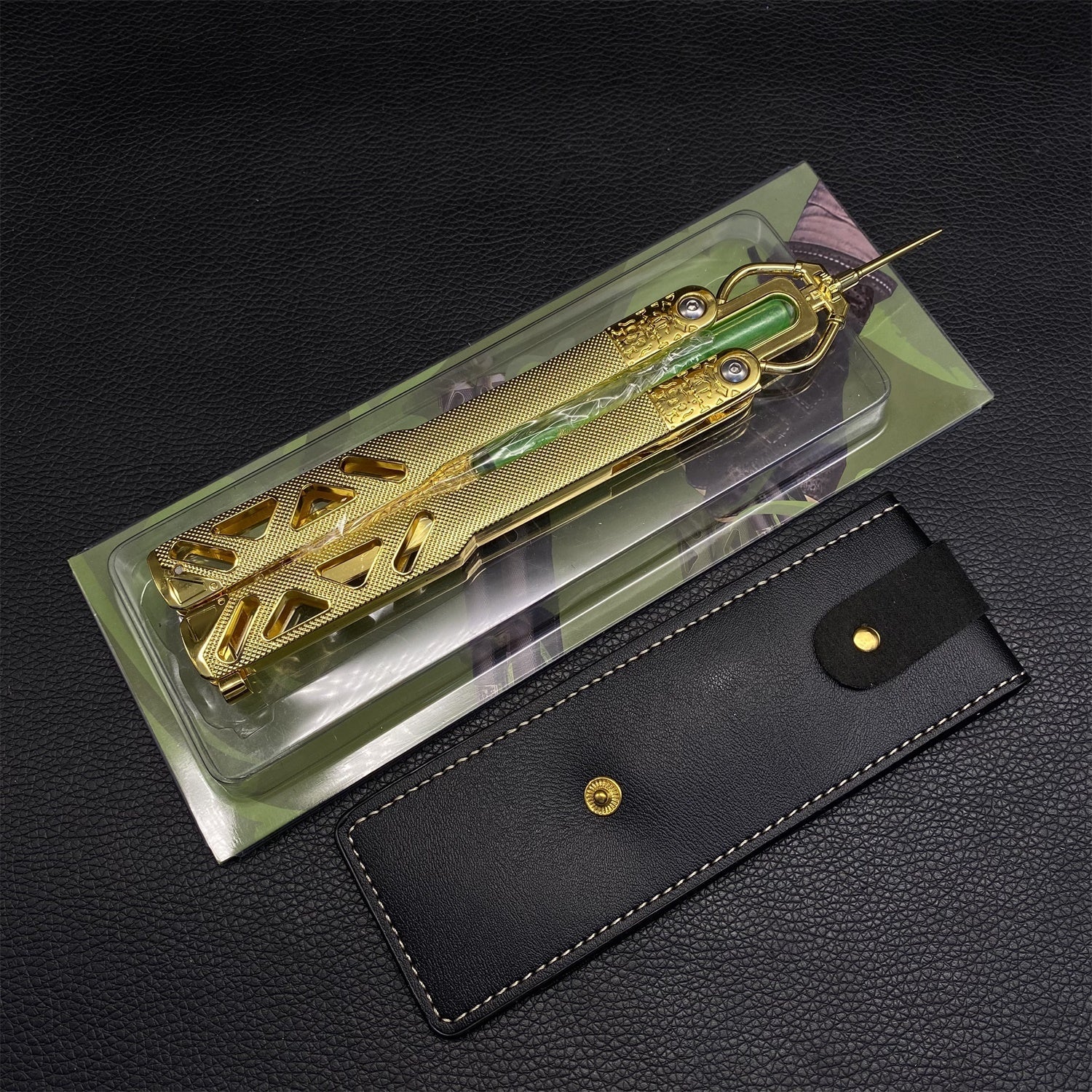 Octane Heirloom Recolor Replica-Octane Balisong Prototype Prop - Tophatter Daily Deals