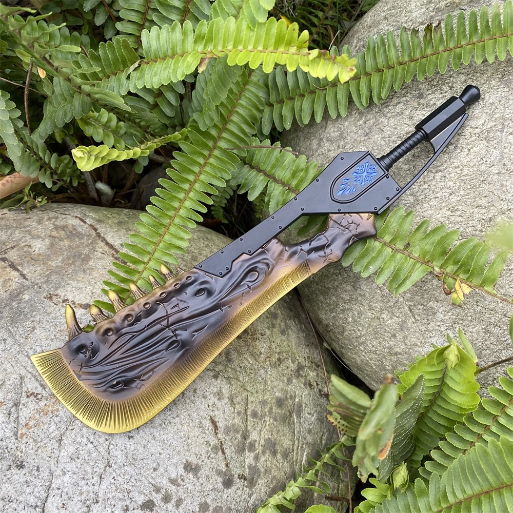 Game Sword Handicrafts Metal Replicas Giant JawBlade Great Sword - Tophatter Daily Deals