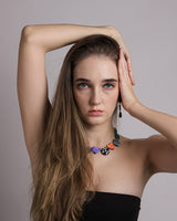 Petal & Slate: Minimalist Terracotta Heart Duo Necklaces - Tophatter Daily Deals
