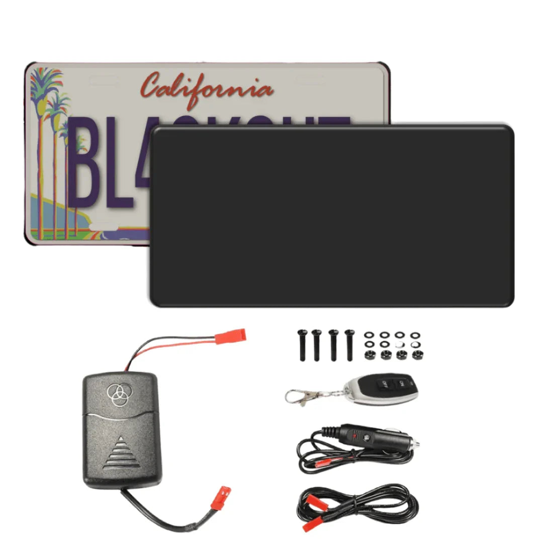 VANISH - Blackout Plate Cover - Tophatter Daily Deals