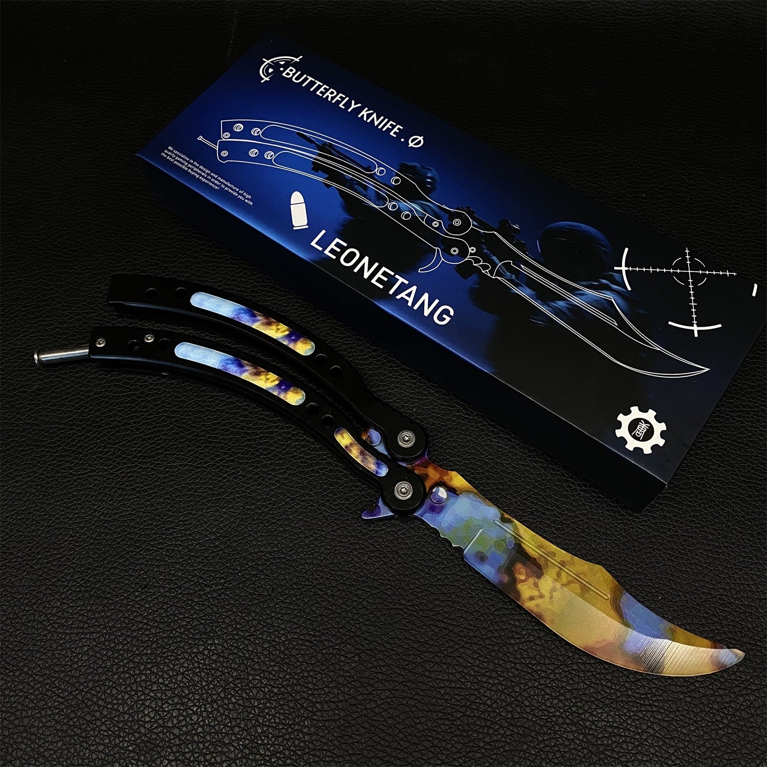 GO Game Butterfly Knife Game Balisong Trainer IRL - Tophatter Daily Deals