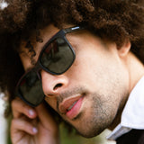 Biscayners Galen Black Sunglasses Sunglasses - Tophatter Daily Deals