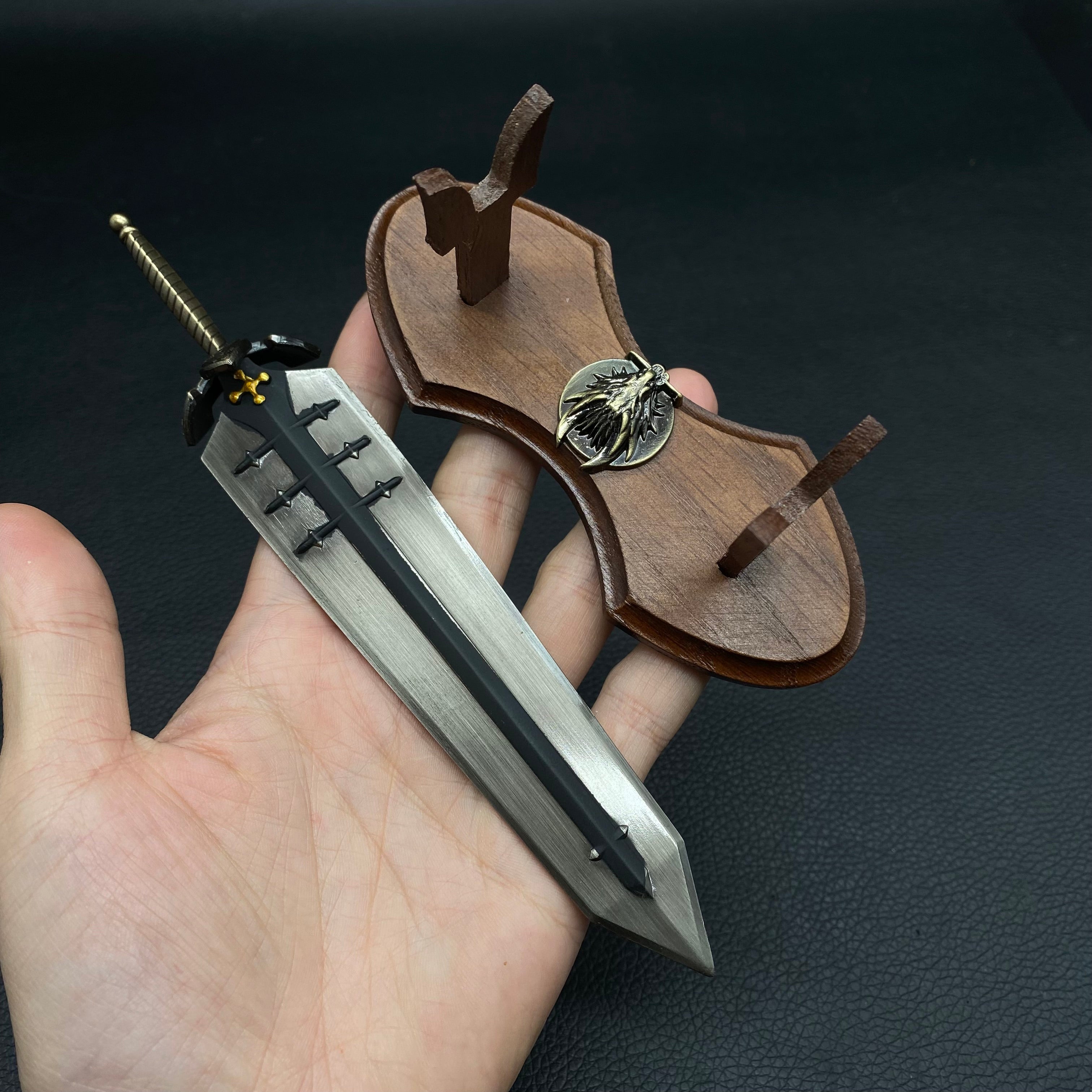 Demon-Dweller Sword & Asta Greatsword Metal Replica 2 In 1 Pack - Tophatter Daily Deals