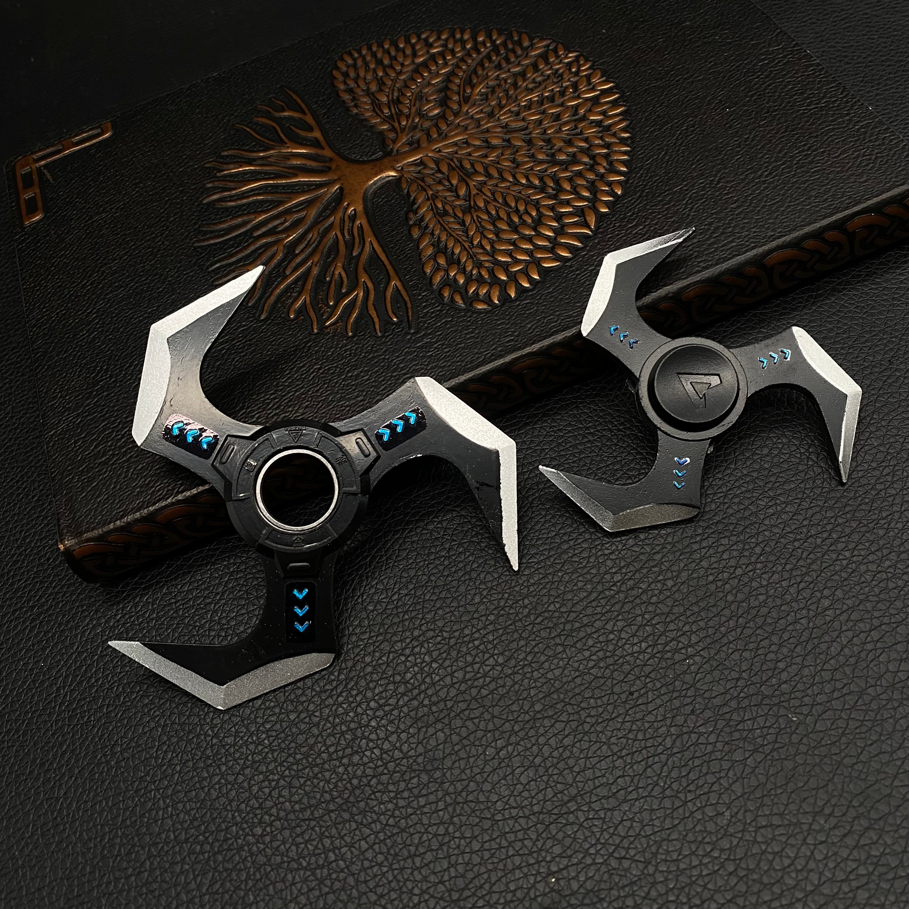 New Type Arc Star Alloy Fidget Spinner - Tophatter Daily Deals