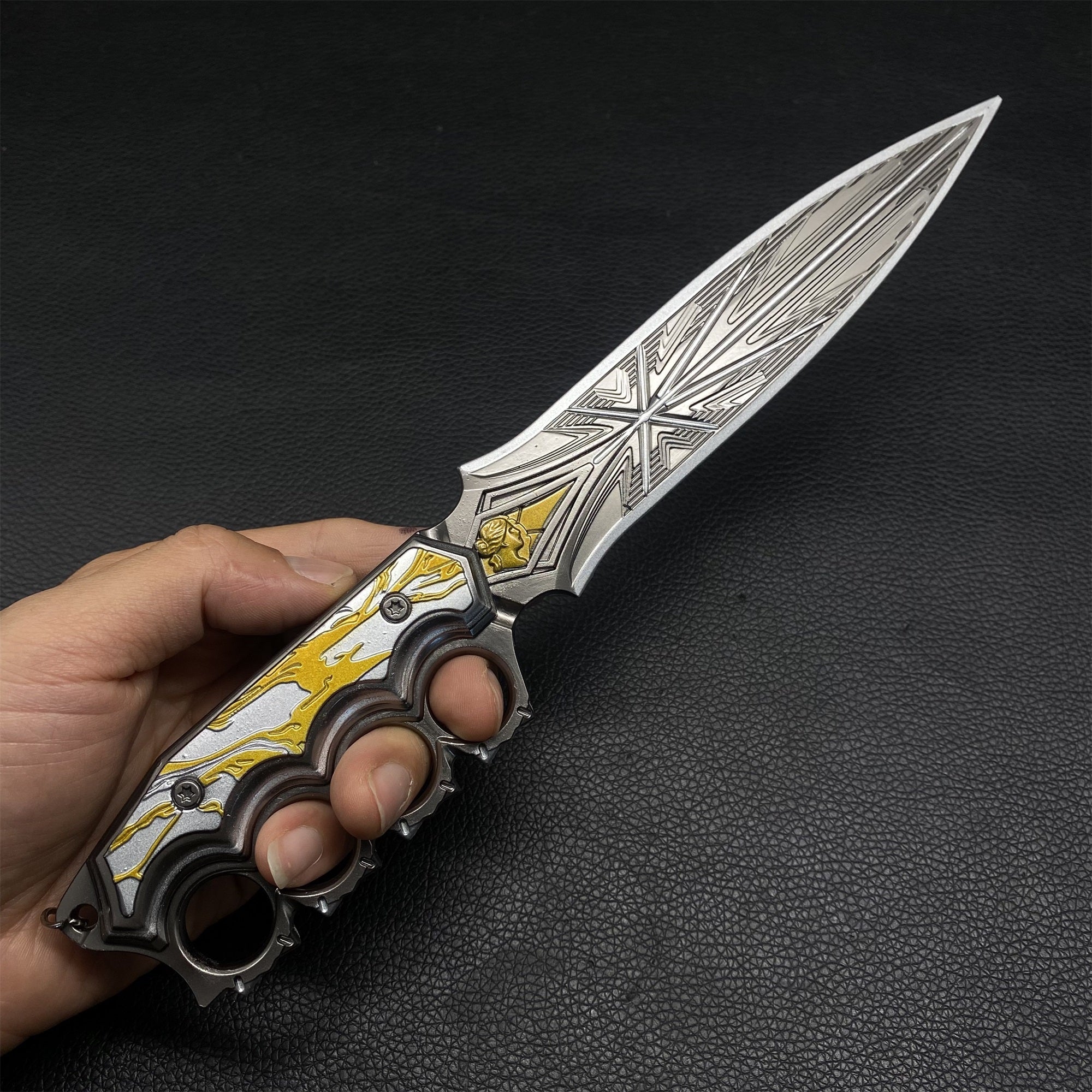 Arena Breakout Game Knife Metal Replica For Collection Nightly Blade - Tophatter Daily Deals