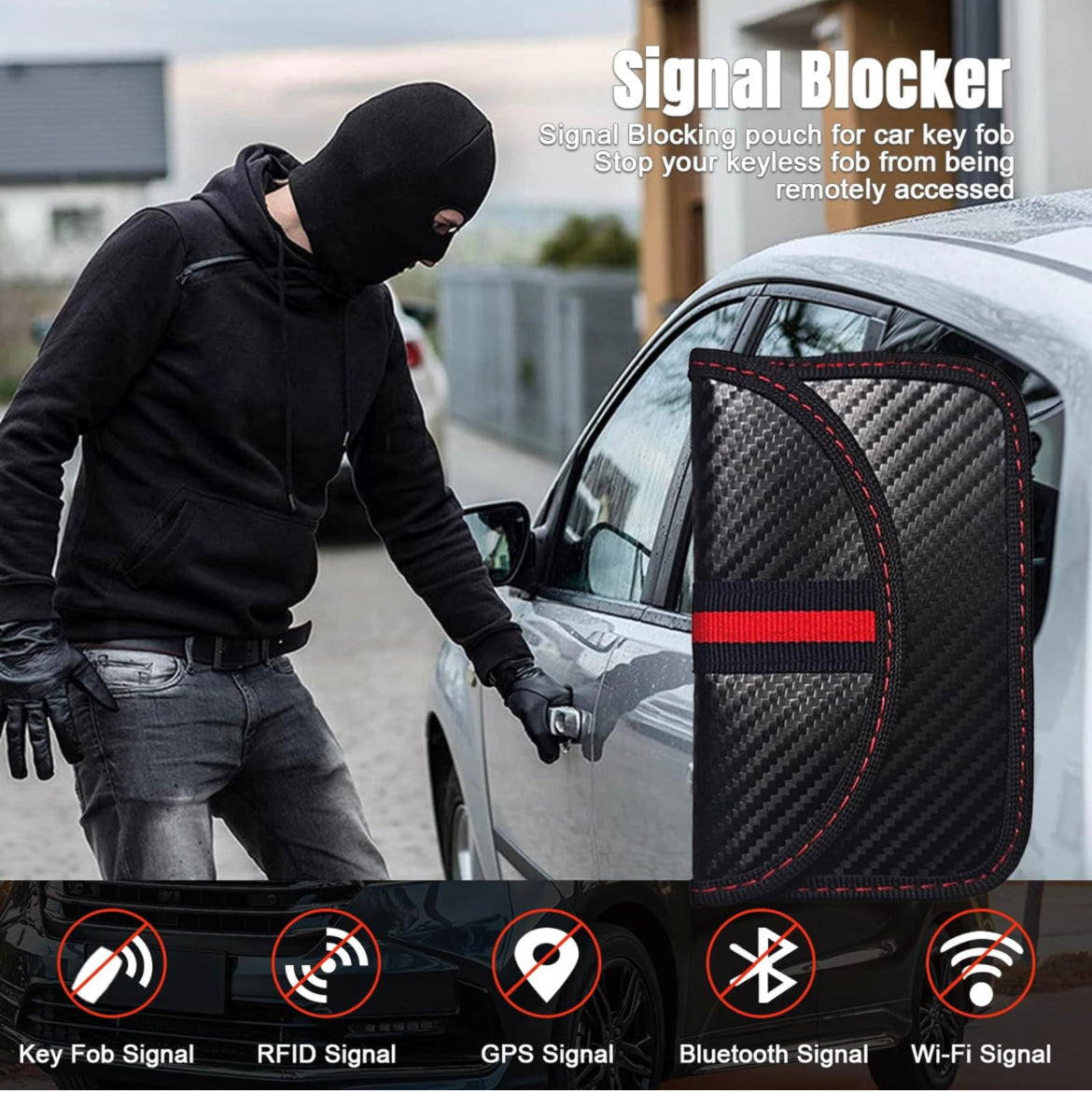 Car RFID Signal Blocking Pouch - Tophatter Daily Deals