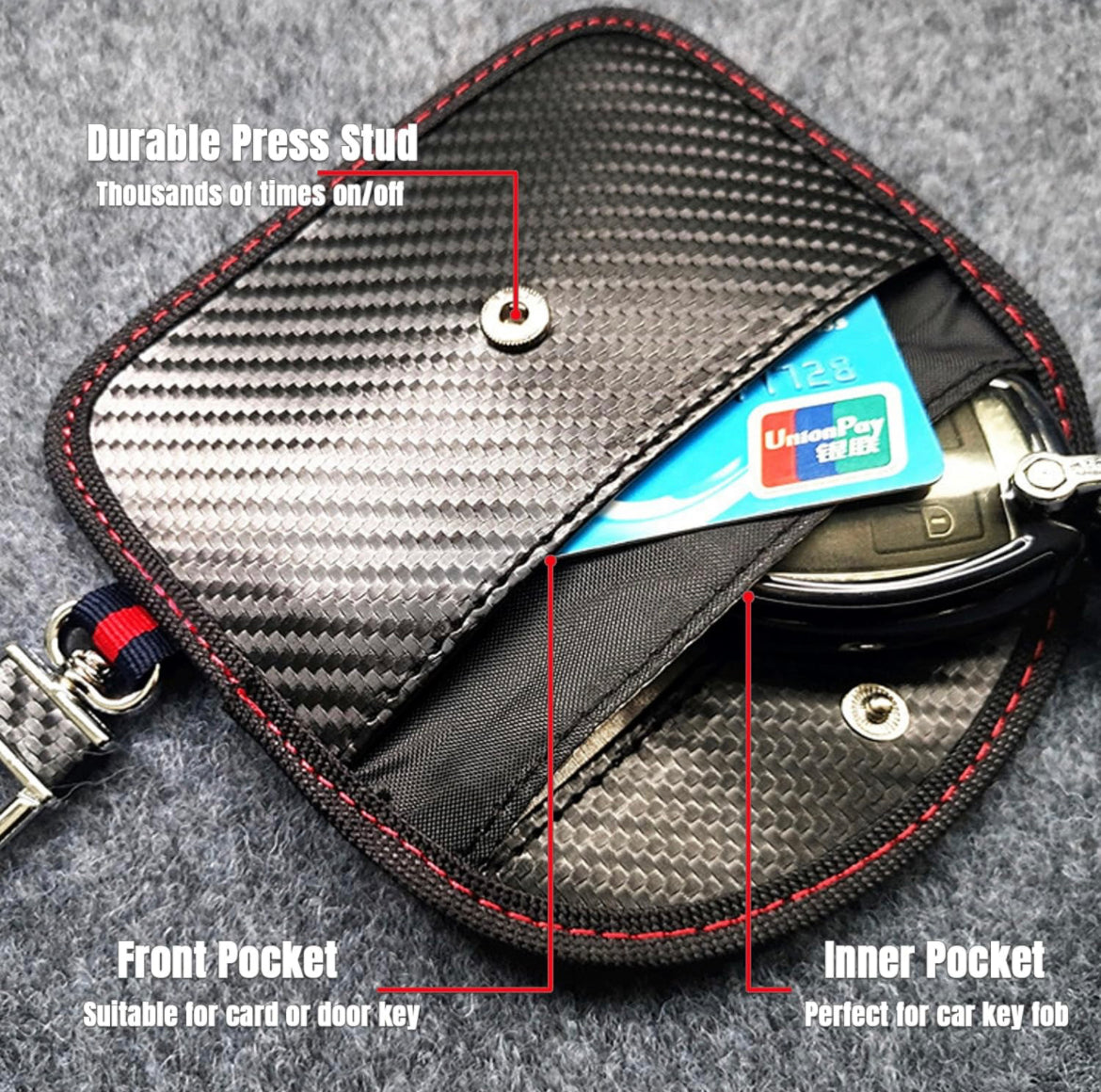 Car RFID Signal Blocking Pouch - Tophatter Daily Deals
