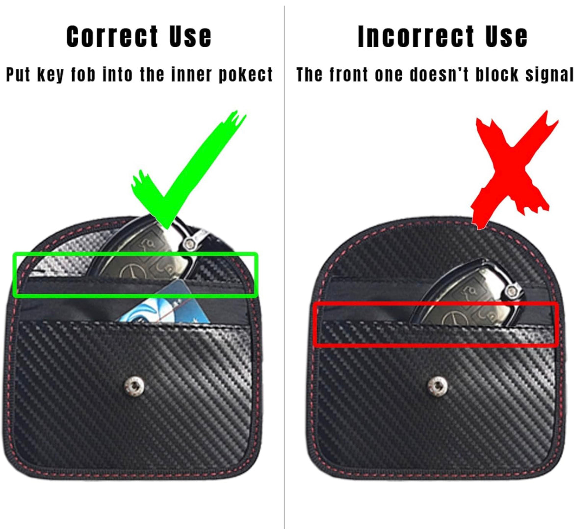 Car RFID Signal Blocking Pouch - Tophatter Daily Deals