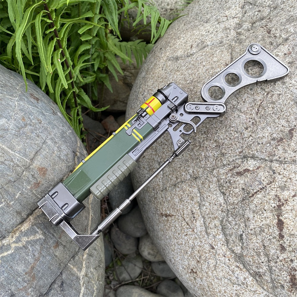 Game Sword Handicrafts Metal Replicas AER9 Laser Rifle - Tophatter Daily Deals