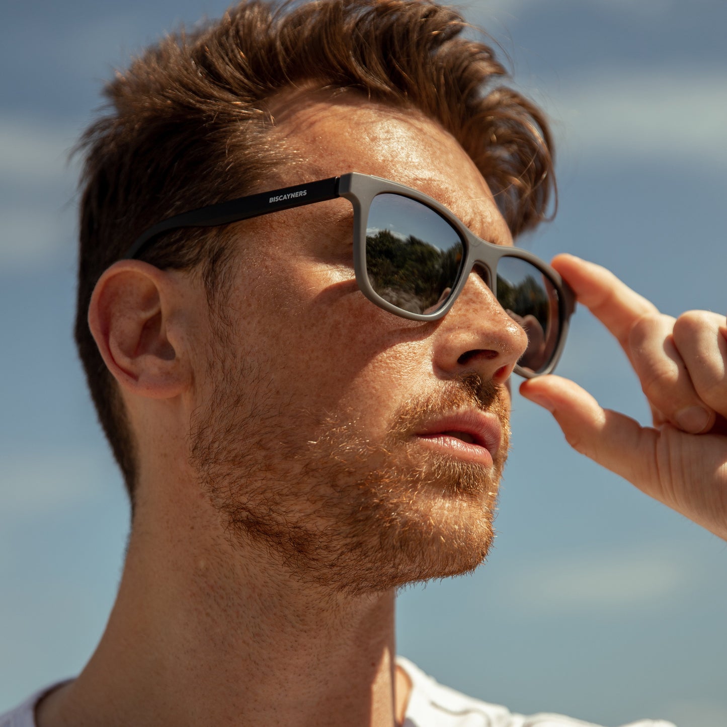 Biscayners Galen Grey Men's Sunglasses Sunglasses - Tophatter Daily Deals