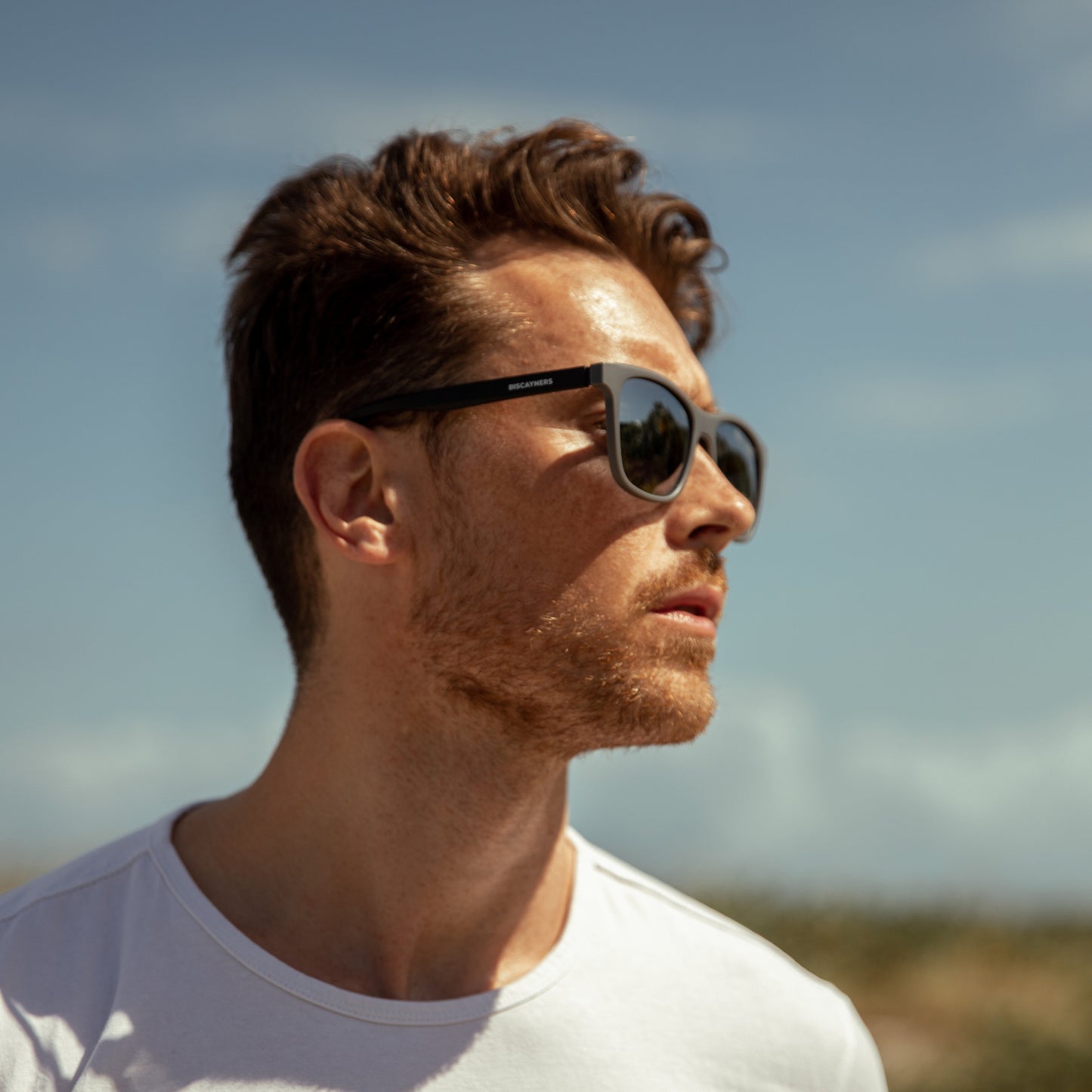 Biscayners Galen Grey Men's Sunglasses Sunglasses - Tophatter Daily Deals