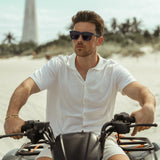 Biscayners Galen Blue Sunglasses Sunglasses - Tophatter Daily Deals