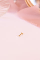 Crystal Flat Back Stud Earrings - Tophatter Daily Deals