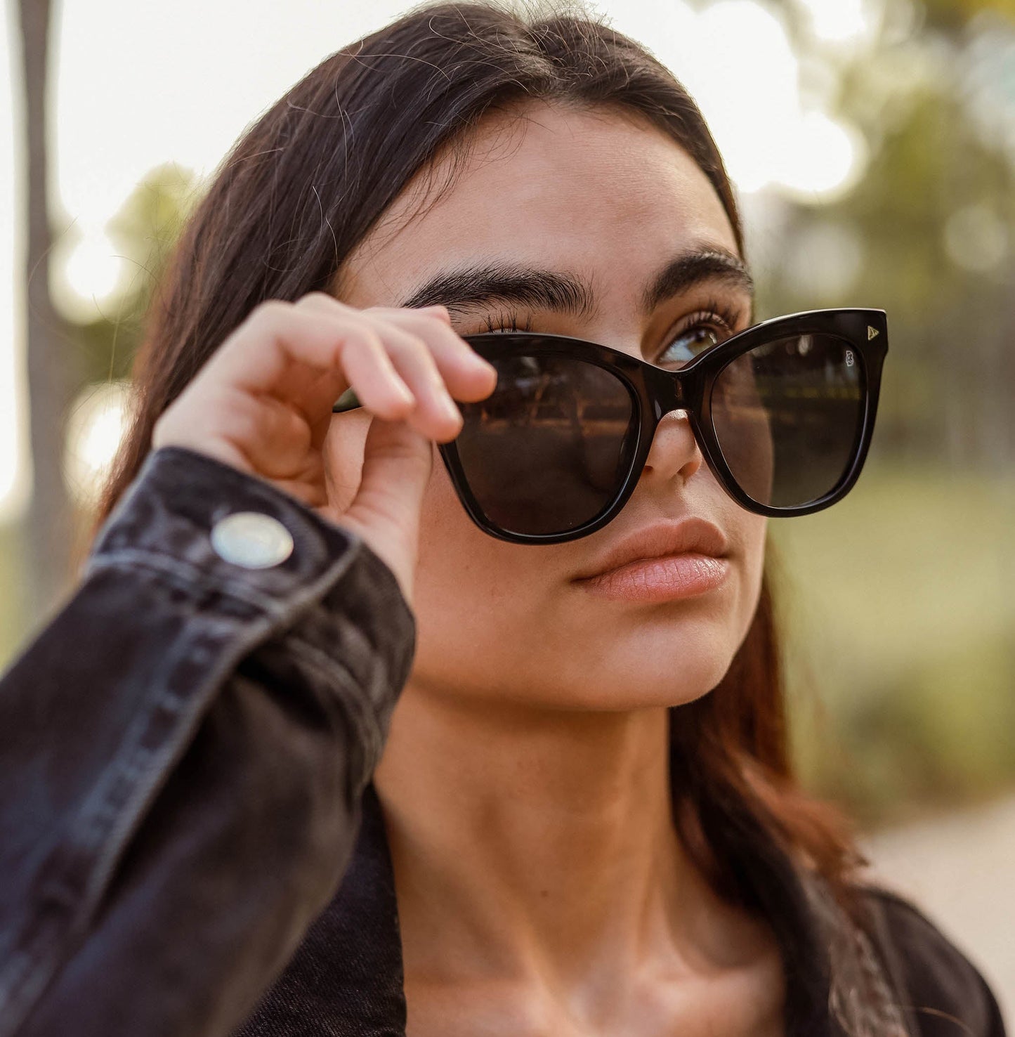 Biscayners Palm Black Women's Sunglasses Sunglasses - Tophatter Daily Deals