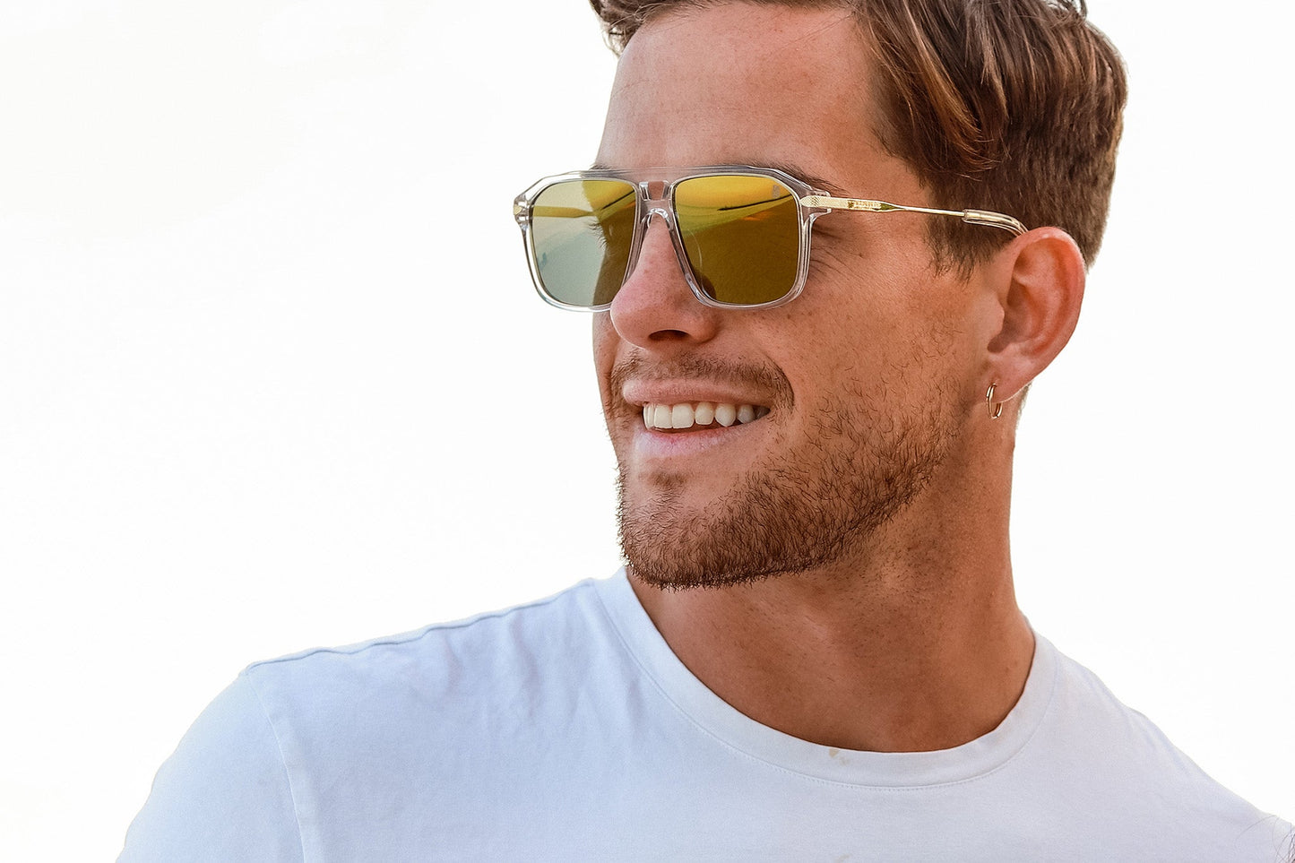 Biscayners Grand Bay Crystal Men's Sunglasses Sunglasses - Tophatter Daily Deals