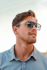 Biscayners Grand Bay Gray Men's Sunglasses Sunglasses - Tophatter Daily Deals