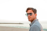 Biscayners Grand Bay Gray Men's Sunglasses Sunglasses - Tophatter Daily Deals