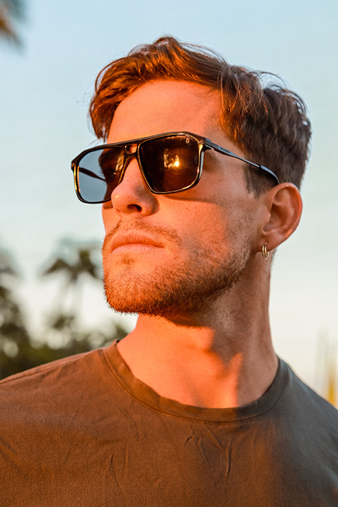 Biscayners Grand Bay Black Men's Sunglasses Sunglasses - Tophatter Daily Deals