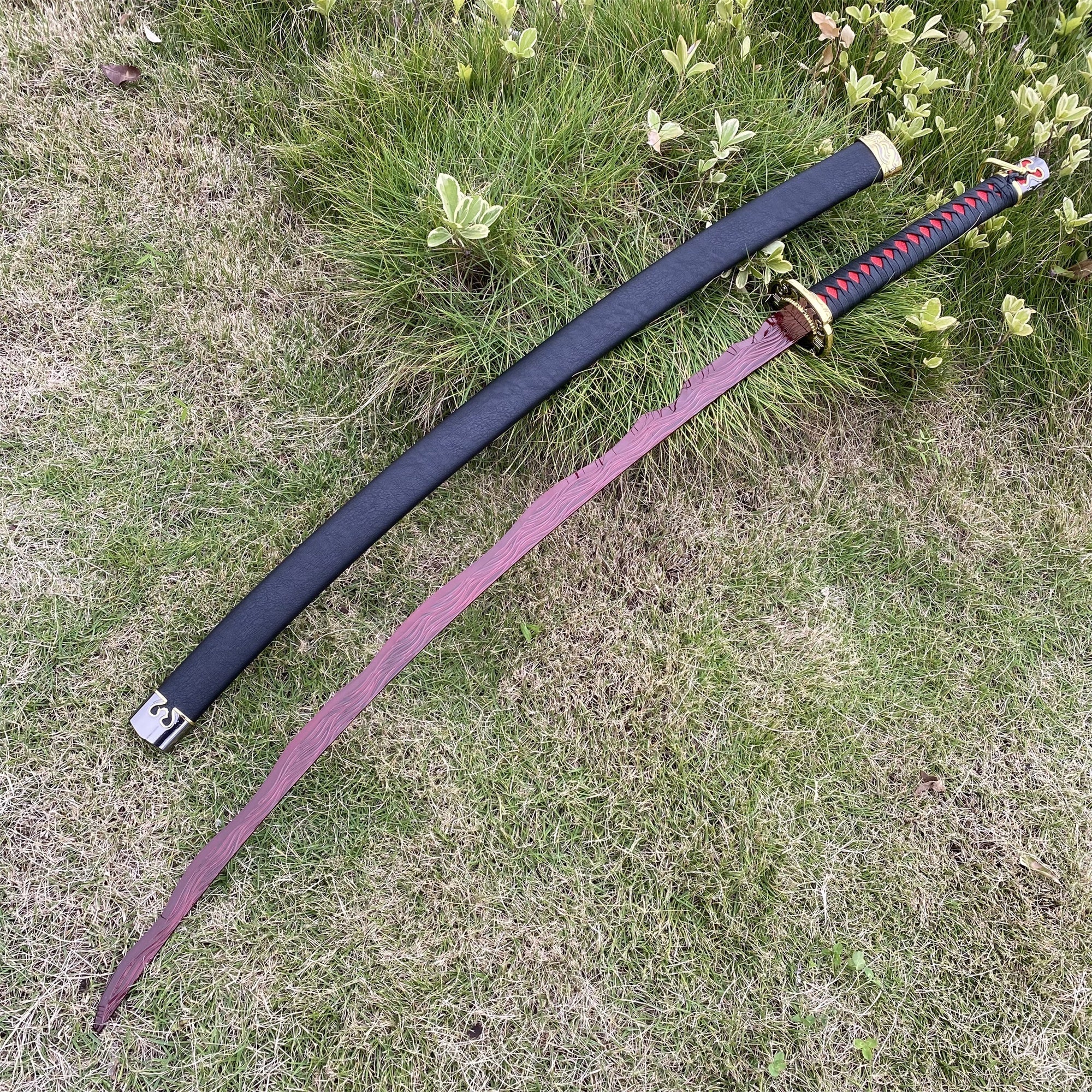 IRL Rivers of Blood Katana Game Katana For Display Only - Tophatter Daily Deals