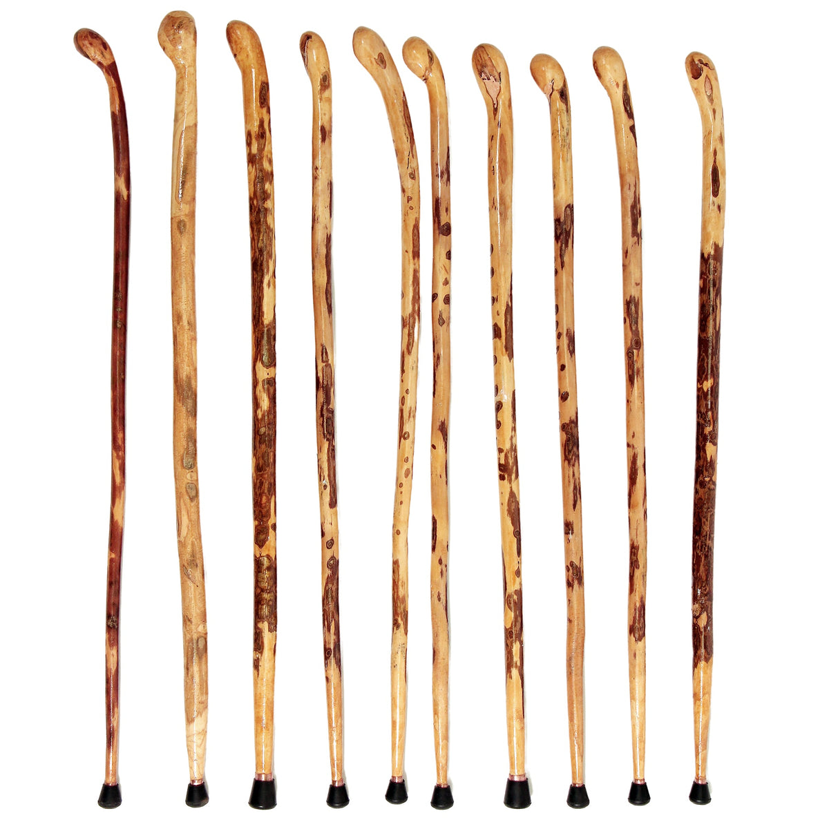 Authentic Hazel Walking Stick from Ireland Irish Blackthorn Canes - Tophatter Daily Deals
