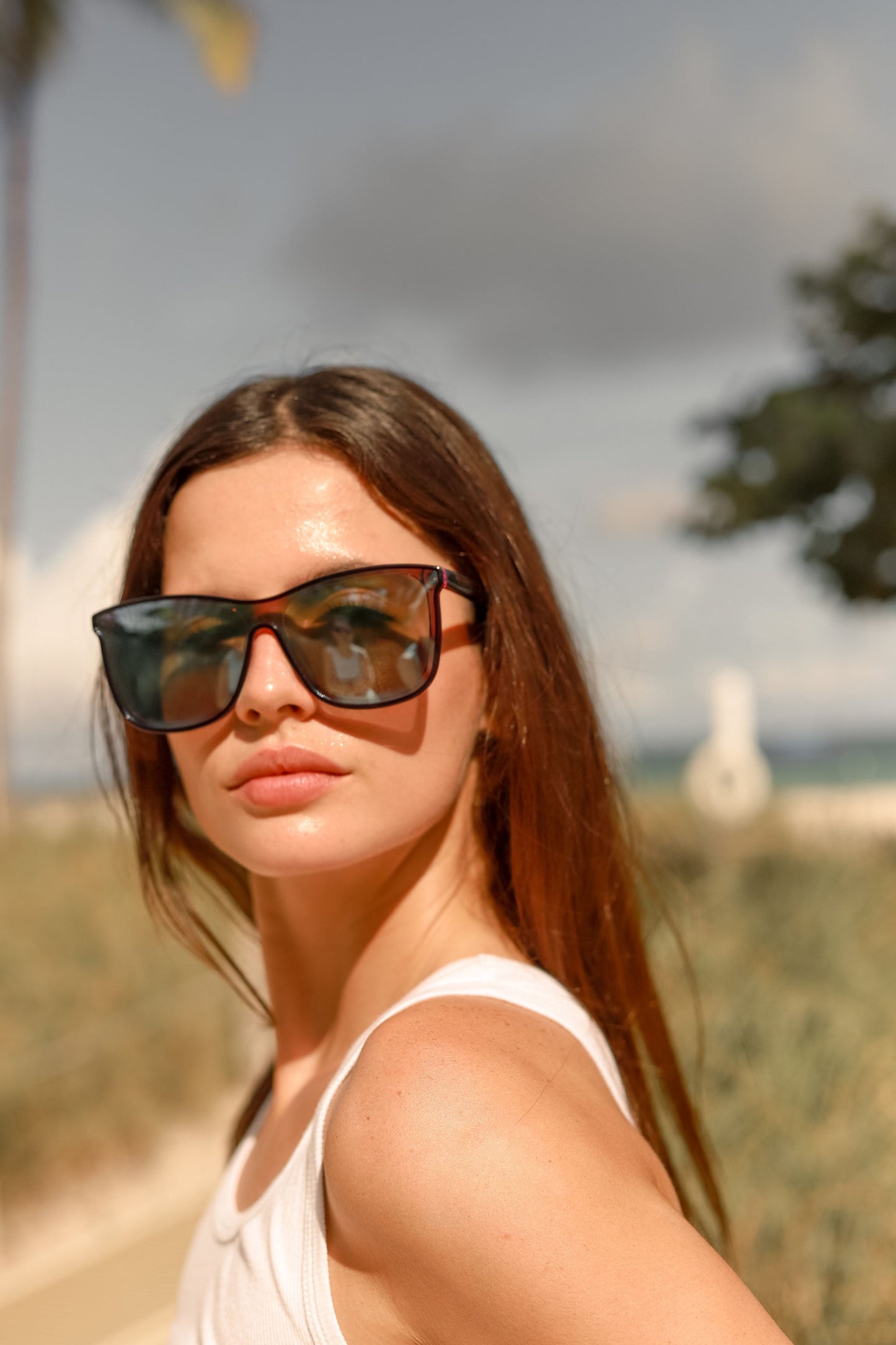 Biscayners Cranwood Magenta Women's Sunglasses Sunglasses - Tophatter Daily Deals