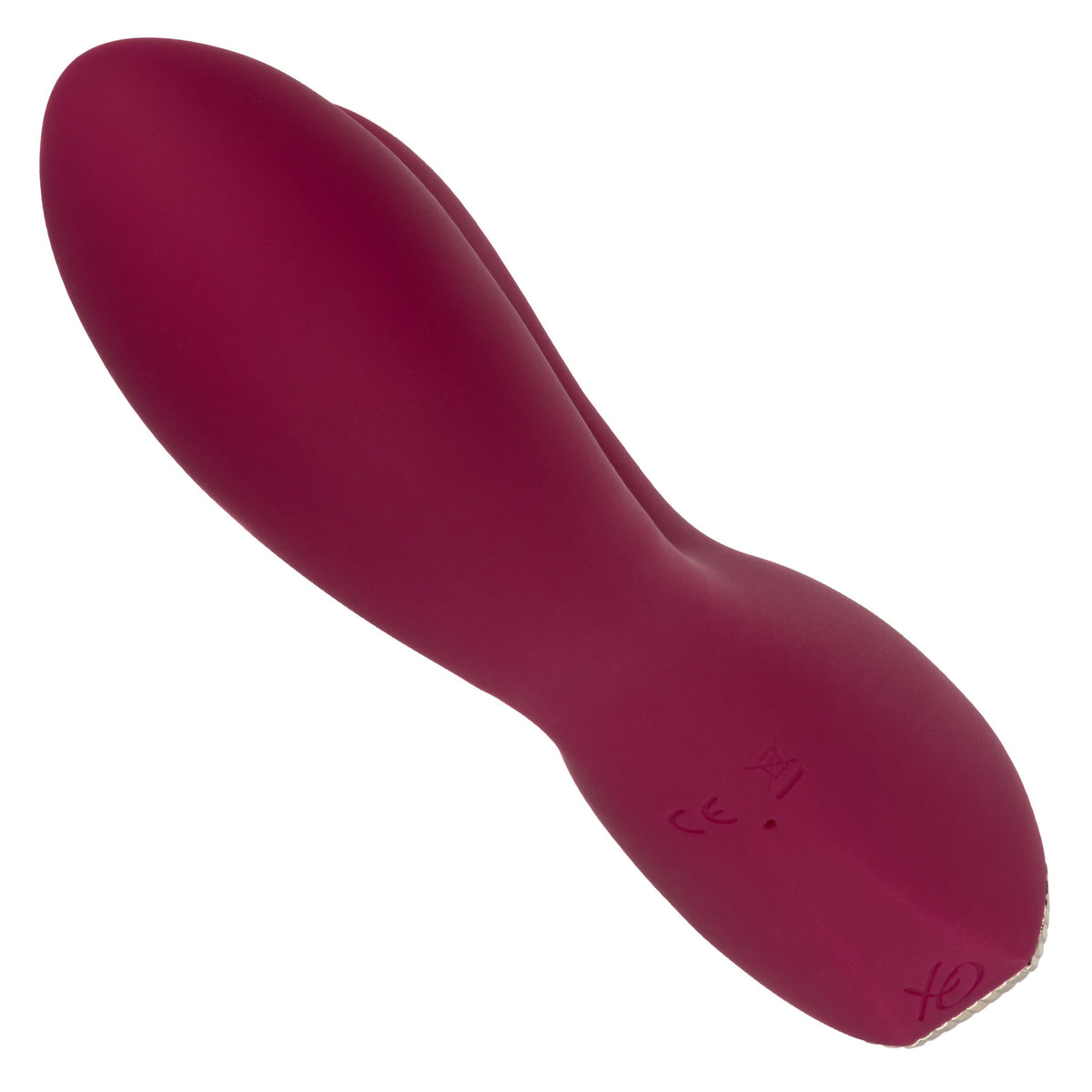 Uncorked Cabernet Dual Massager in Deep Wine Red with 10 Speeds and Silicone Vibrator > Vibrators > Ladies > Rabbit - Tophatter Daily Deals