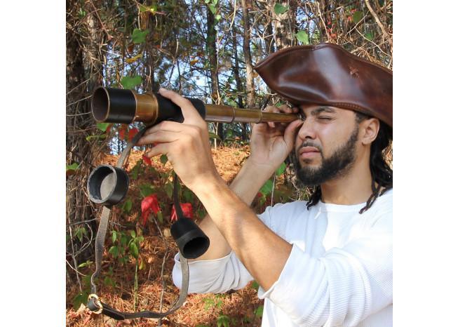 Brass Land Ho Pirate Spyglass Telescope novelty items - Tophatter Daily Deals