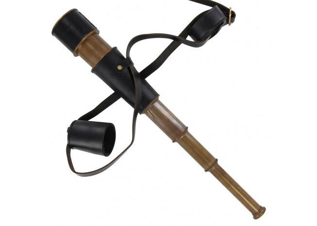 Brass Land Ho Pirate Spyglass Telescope novelty items - Tophatter Daily Deals