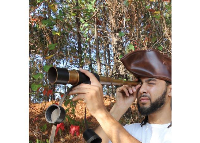 Brass Land Ho Pirate Spyglass Telescope novelty items - Tophatter Daily Deals
