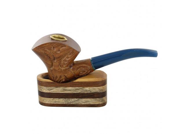 Tobacco Handmade Original Thinker Smoking Pipe novelty items - Tophatter Daily Deals