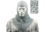 Battle Ready Chain Mail Coif Armor historical period - Tophatter Daily Deals