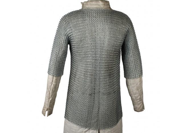 Haubergeon Replica Chain Mail Armor Long Shirt historical period - Tophatter Daily Deals