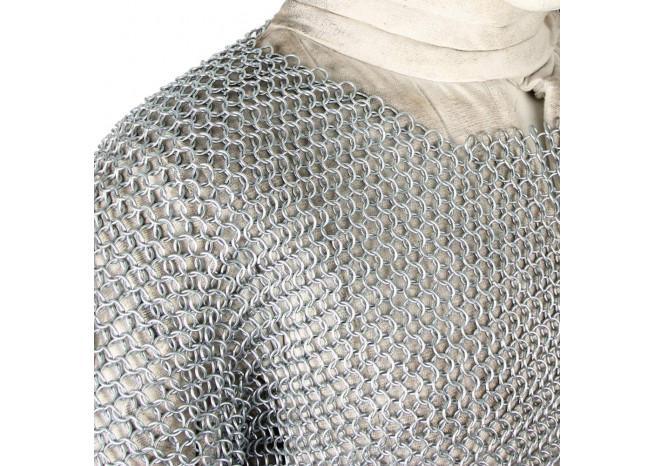 Haubergeon Replica Chain Mail Armor Long Shirt historical period - Tophatter Daily Deals