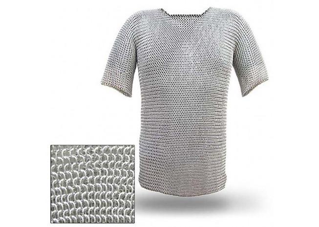 Haubergeon Replica Chain Mail Armor Long Shirt historical period - Tophatter Daily Deals