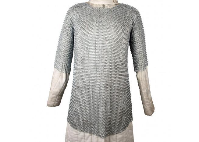 Haubergeon Replica Chain Mail Armor Long Shirt historical period - Tophatter Daily Deals