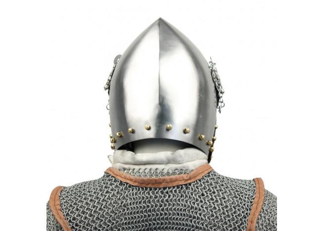 Medieval Hounskull Pigface Bascinet historical period - Tophatter Daily Deals