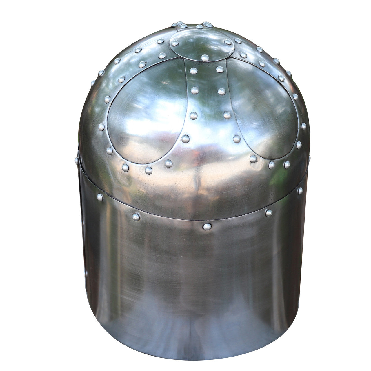 Fully Functional Sugarloaf Steel Helmet Medieval armor - Tophatter Daily Deals