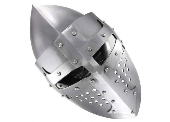 Medieval Knight Great Bascinet historical period - Tophatter Daily Deals