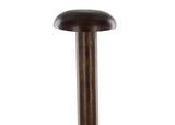 Round Base Wooden Helmet Stand historical period - Tophatter Daily Deals