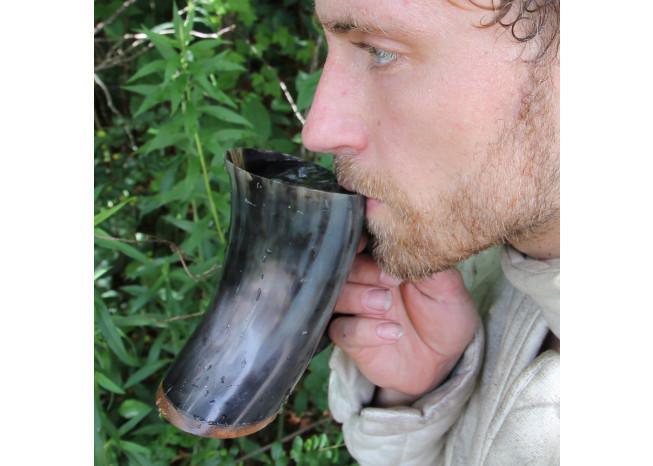 Viking Dining Hall Horn Beer Mug historical period - Tophatter Daily Deals