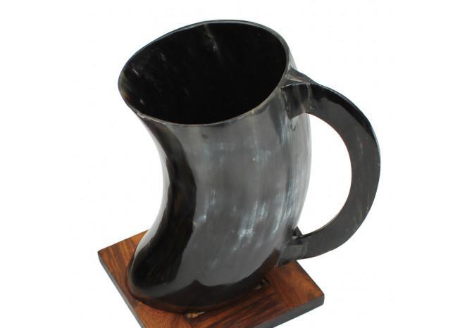 Viking Dining Hall Horn Beer Mug historical period - Tophatter Daily Deals