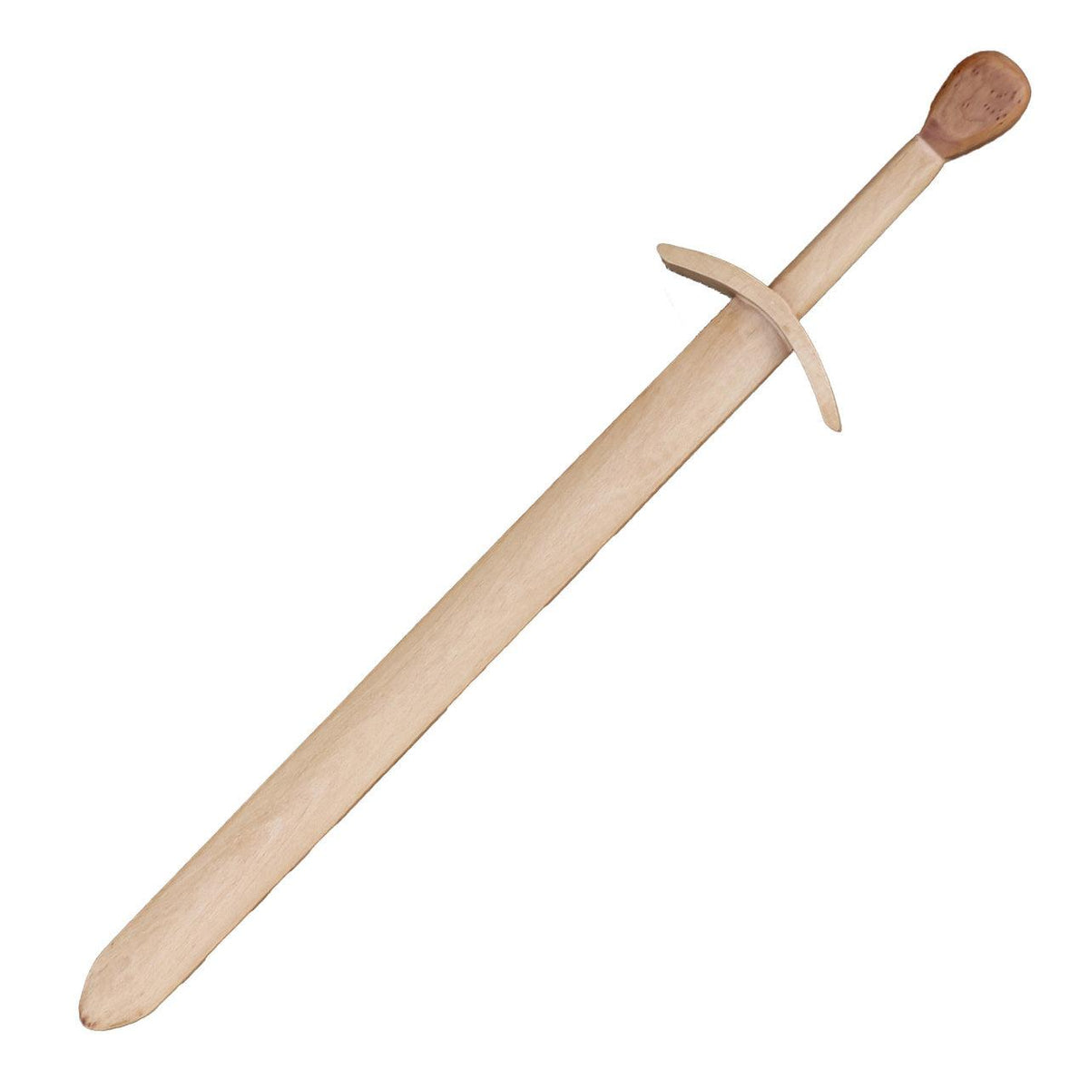 12th Century Beech Wood Replica Knightly Practice Sword swords - Tophatter Daily Deals