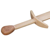 12th Century Beech Wood Replica Knightly Practice Sword swords - Tophatter Daily Deals