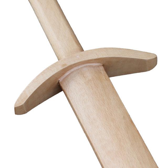 12th Century Beech Wood Replica Knightly Practice Sword swords - Tophatter Daily Deals
