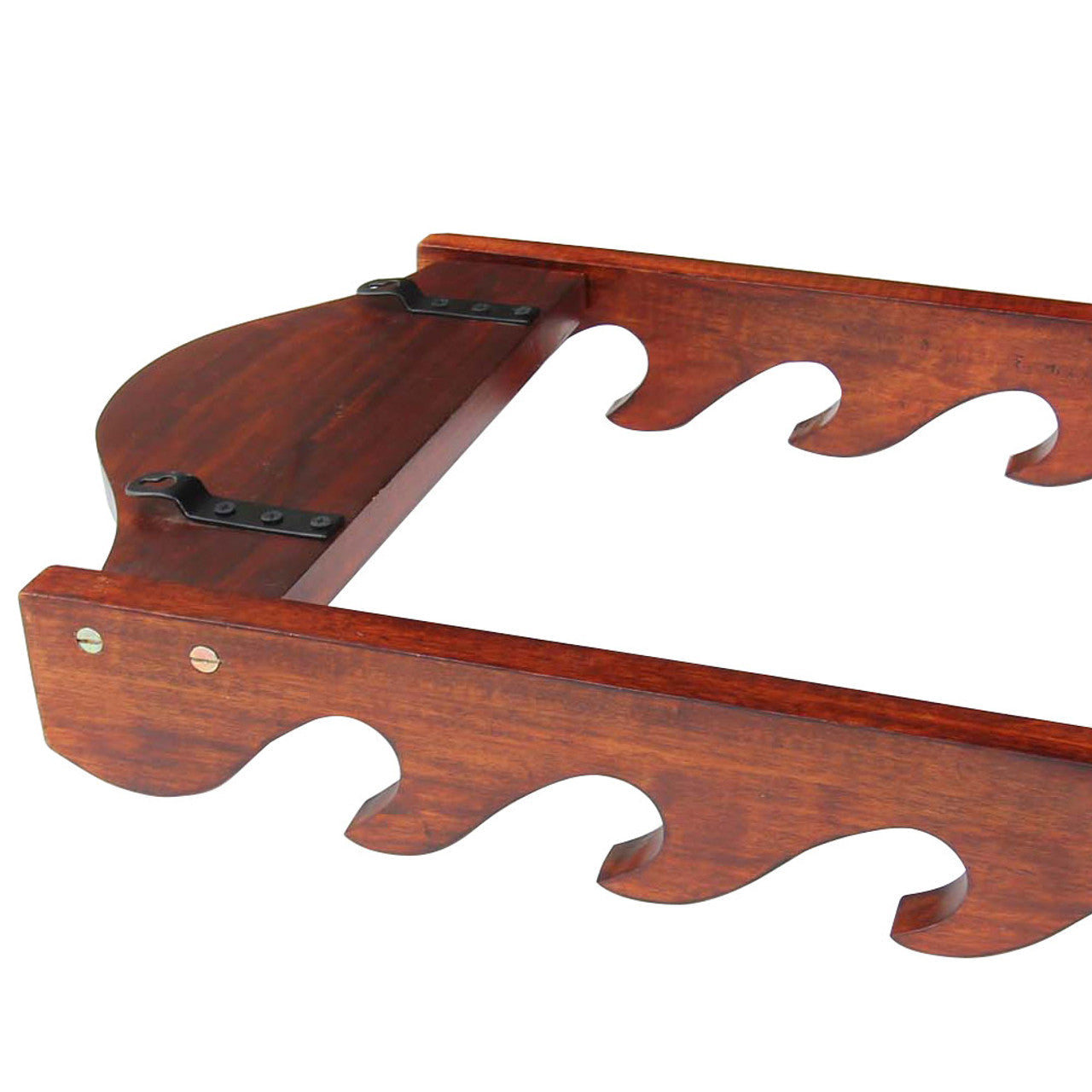 Wooden Bushido 8 Tier Sword Wall Display Display Stands & Plaques - Tophatter Daily Deals