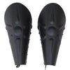 Sunburst Knights Battle Black Leather Armor Leg Greaves historical period - Tophatter Daily Deals